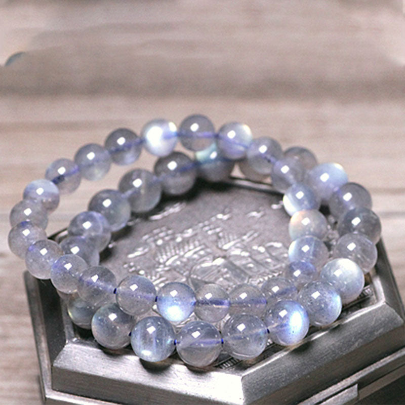 Pulsera Calma Positiva de Piedra Luna Natural