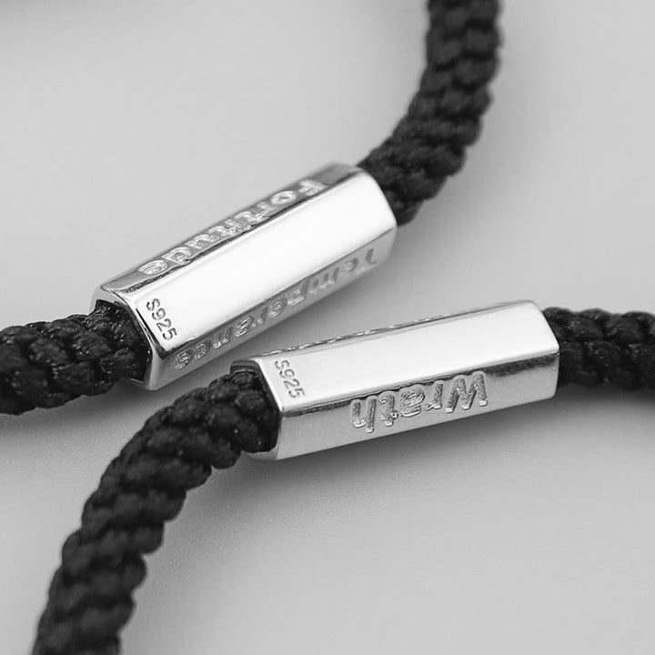 Pulsera de hilo trenzado Seven Deadly Sins Seven Virtues