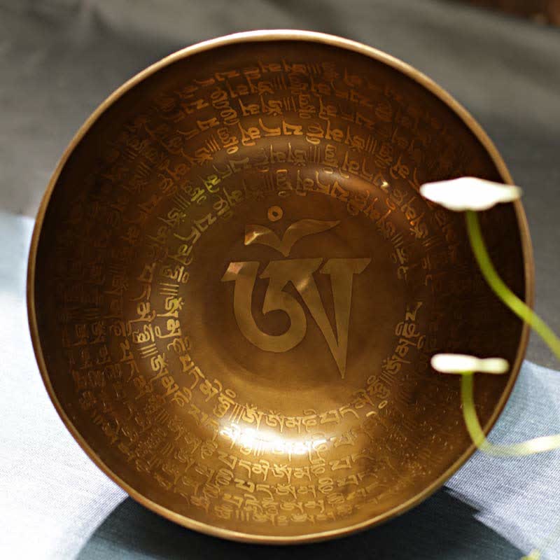 Juego de cuencos tibetanos Sutra hechos a mano para la sanación y la meditación. Energía positiva. - image 0