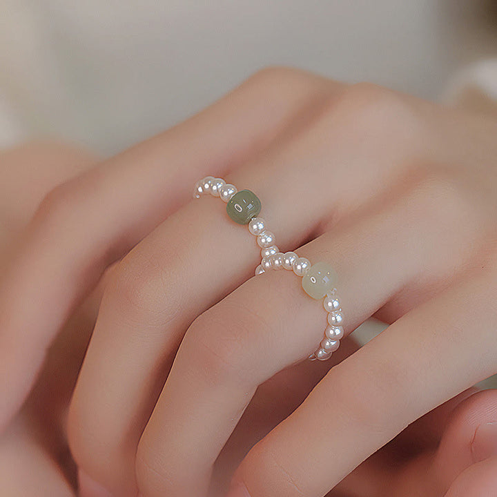 Anillo de la suerte con Buddha Stones