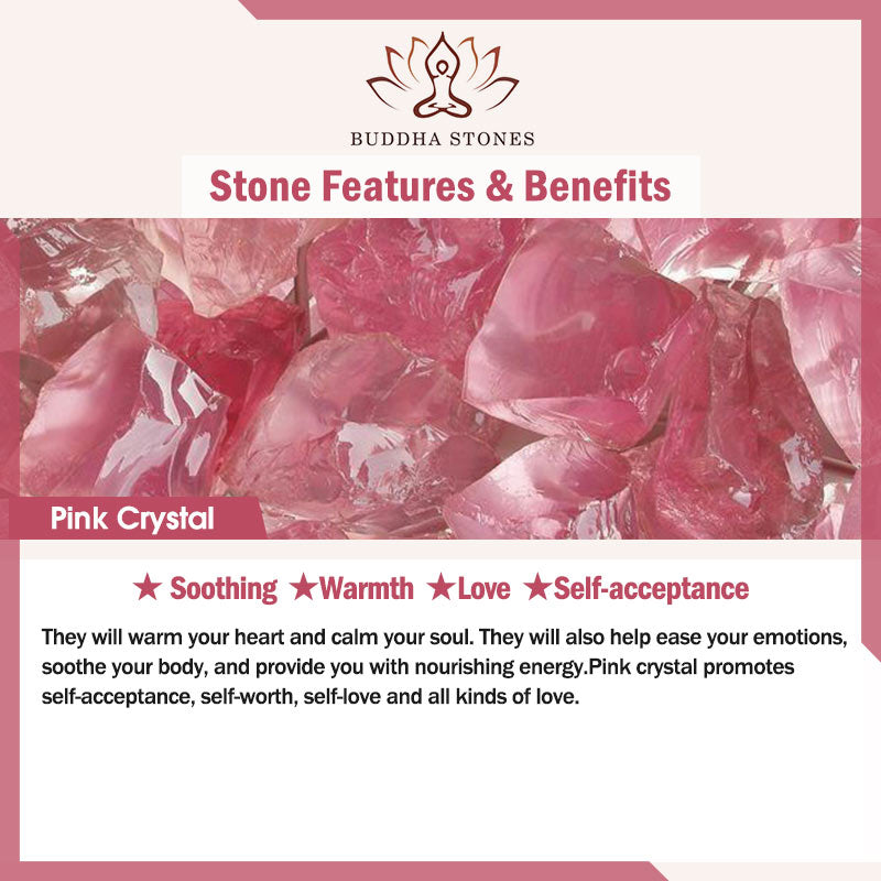 Pendientes de amor de amatista con varias Buddha Stones