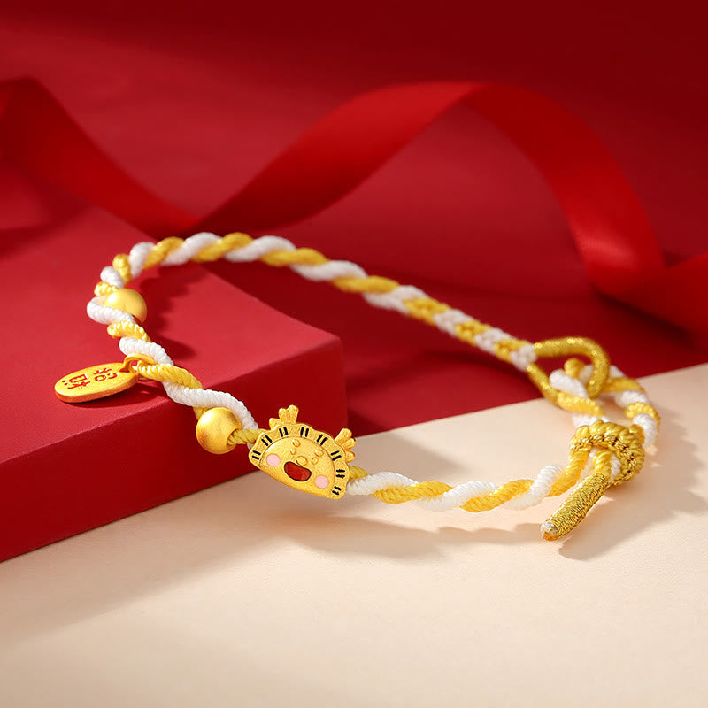 ❗❗❗Una oferta flash: pulsera trenzada con Buddha Stones de plata de ley 925 con diseño de bola de masa del año del dragón que atrae la suerte y la fortuna