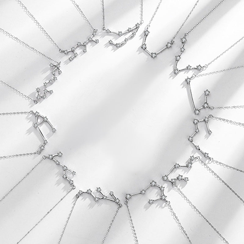 Colgante de plata de ley 925 con Buddha Stones , 12 constelaciones del zodíaco, astrología, bendición - image 14