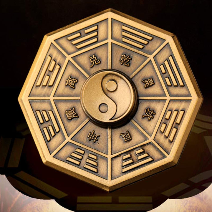 Buddha Stones Fidget Spinner bendición Tai Chi dedo mano Spinner decoración