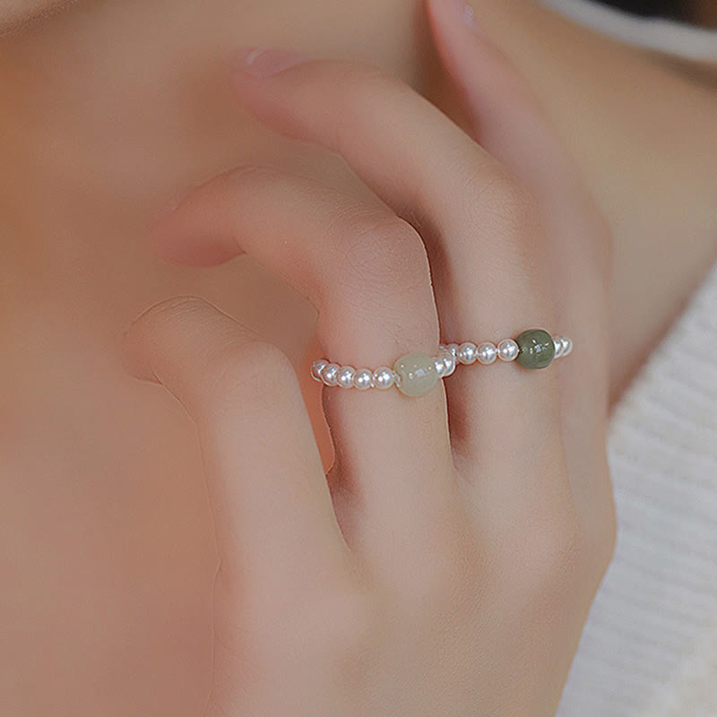 Anillo de la suerte con Buddha Stones
