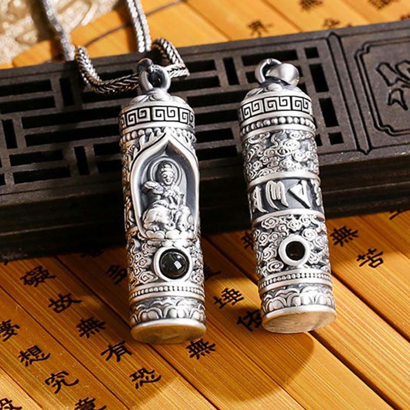 Colgante de collar de prosperidad de proyección de Buda natal del zodiaco chino - image 13