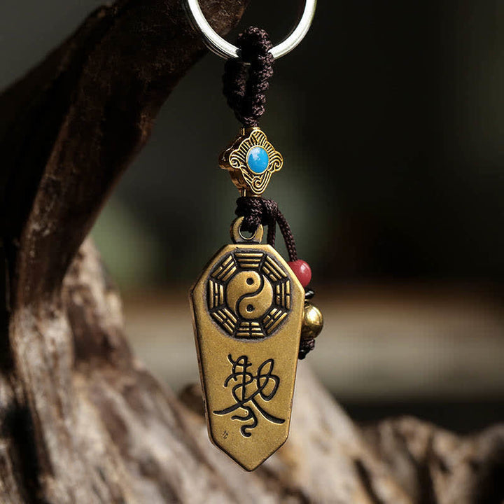 Llavero Feng Shui Bagua Yin Yang Equilibrio Paz