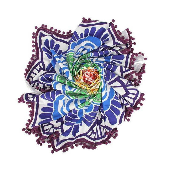 Buddha Stones Decoración de tapete de armonía de mandala tibetano - image 6