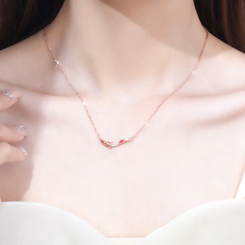 Collar con colgante de plata de ley 925 con Buddha Stones , pez Koi, circonita de la suerte y prosperidad - image 5