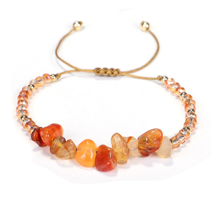 Pulsera de punto Purify con amatista y Buddha Stones