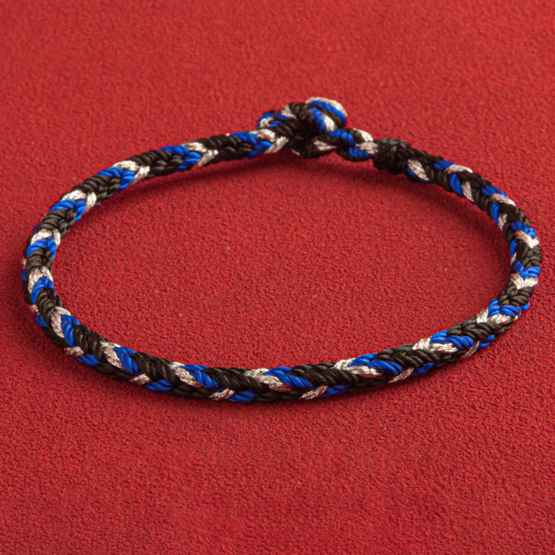 &quot;Que la prosperidad llene tu vida&quot; Pulsera Suerte Multicolor
