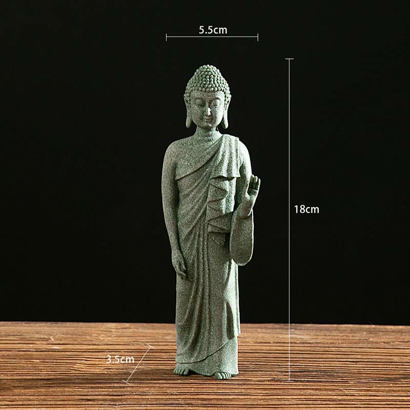 Estatua tibetana de meditación, contemplación, Buda, serenidad, compasión, decoración