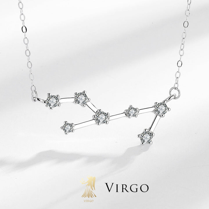 Colgante de plata de ley 925 con Buddha Stones , 12 constelaciones del zodíaco, astrología, bendición