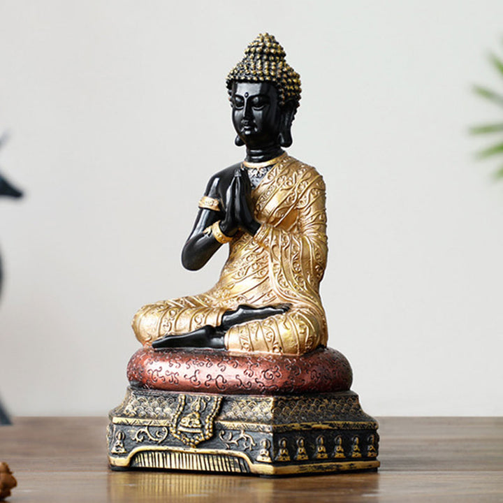 Decoración de estatua de resina de compasión de Buda de Buddha Stones de Buda