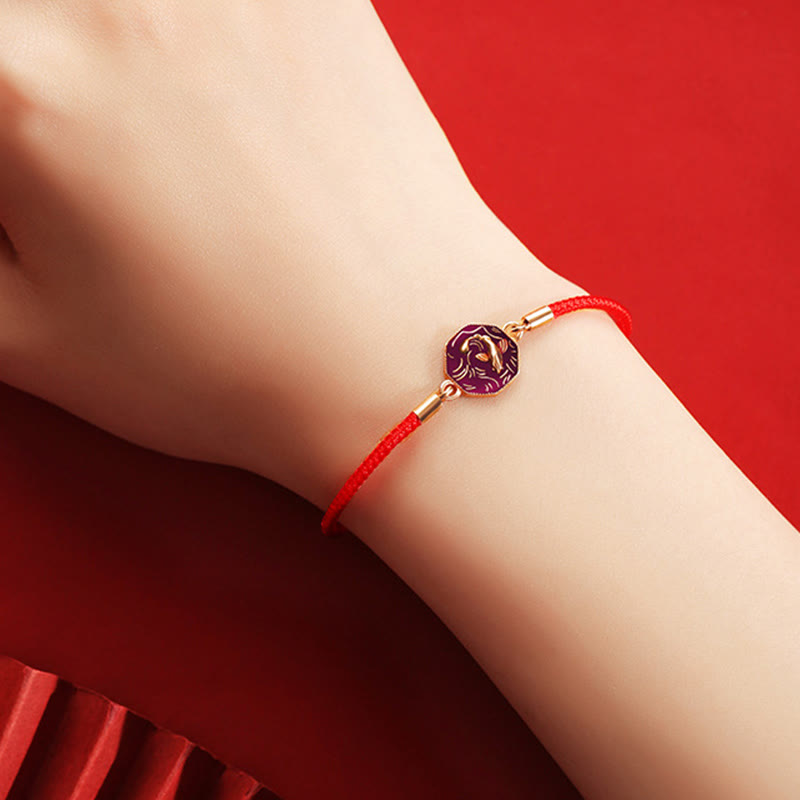 Pulsera trenzada hecha a mano con Buddha Stones, plata de ley 925, suerte, pez Koi, cambio de color, riqueza