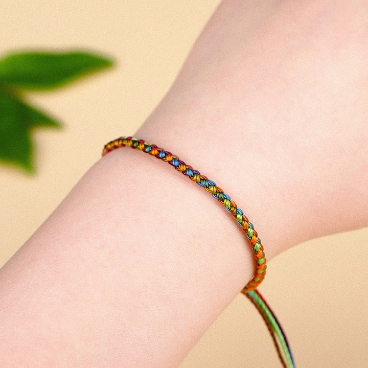 Buddha Stones &quot;Que todos tus deseos se hagan realidad&quot; Pulsera Suerte Multicolor