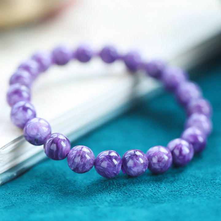 Pulsera de transformación positiva de cristal de amatista