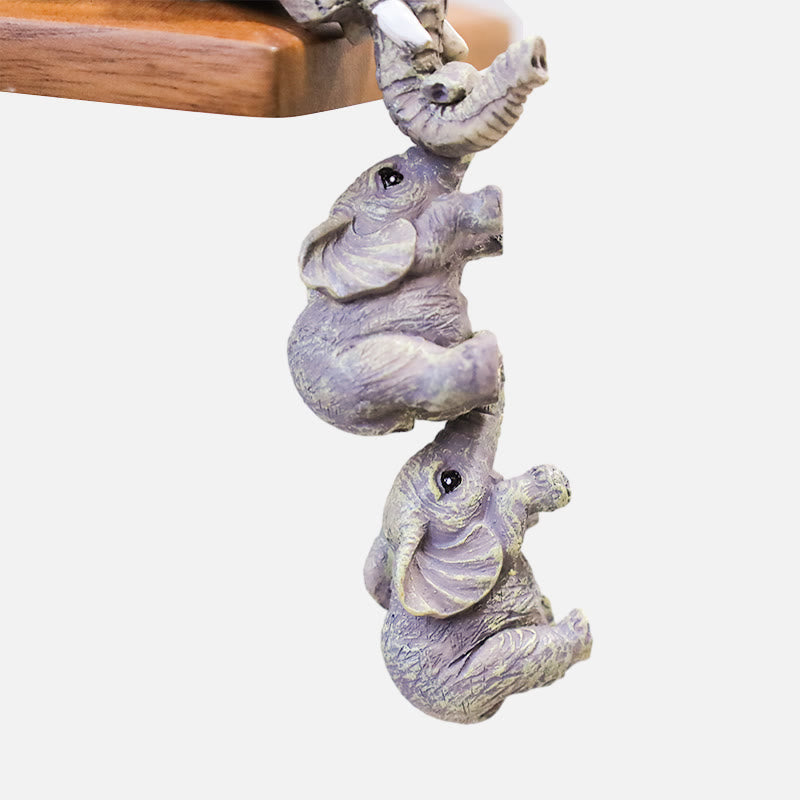 Buddha Stones , 3 uds., figuras de elefante Feng Shui, figura de riqueza, decoración del hogar
