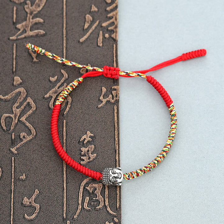 Pulsera de hilo de serenidad de Buddha Stones de Buda