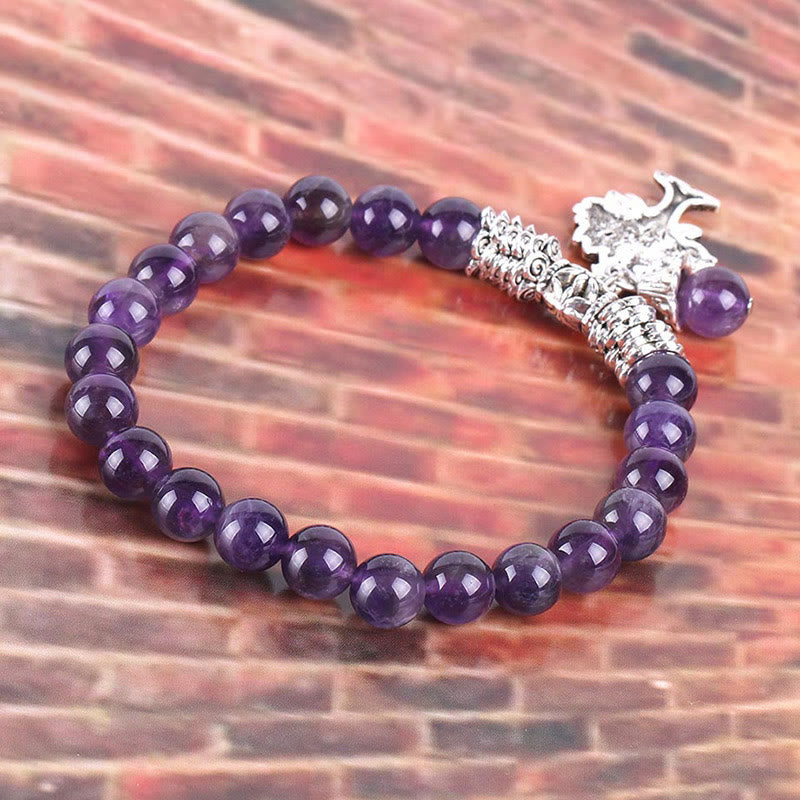 Pulsera elástica con amuleto de la suerte, árbol de la vida, Buddha Stones