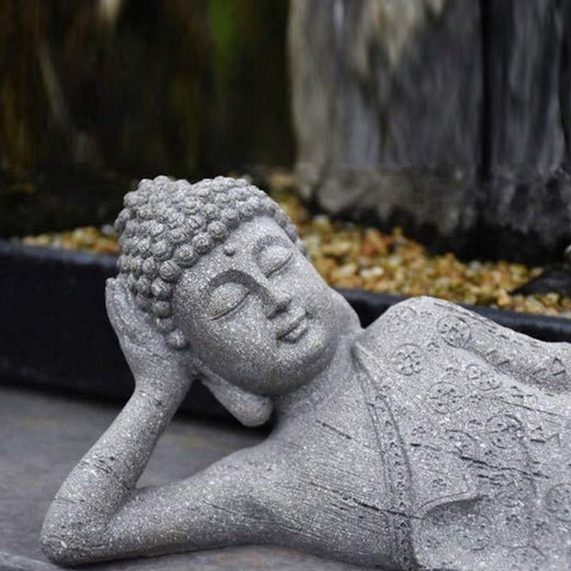 Buddha Stones Meditación Tibetana Buda Bendición Compasión Serenidad Decoración del Hogar