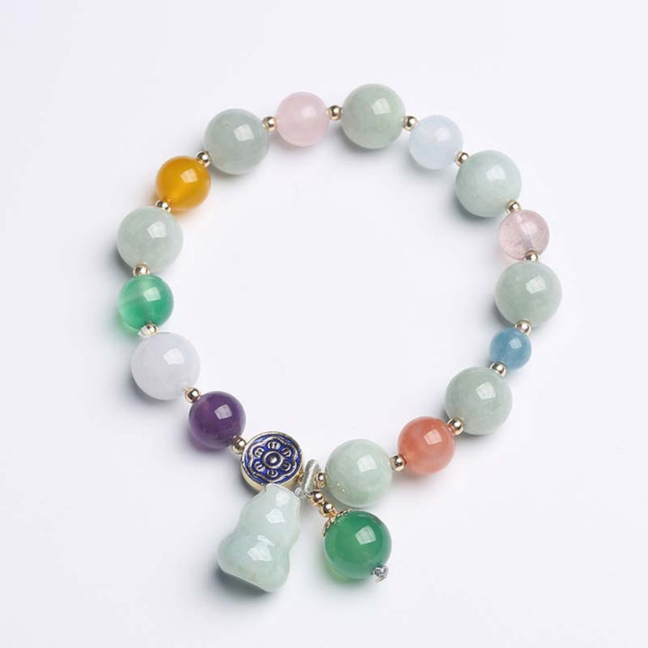 Pulsera de la suerte Pulsera de jade de calabaza