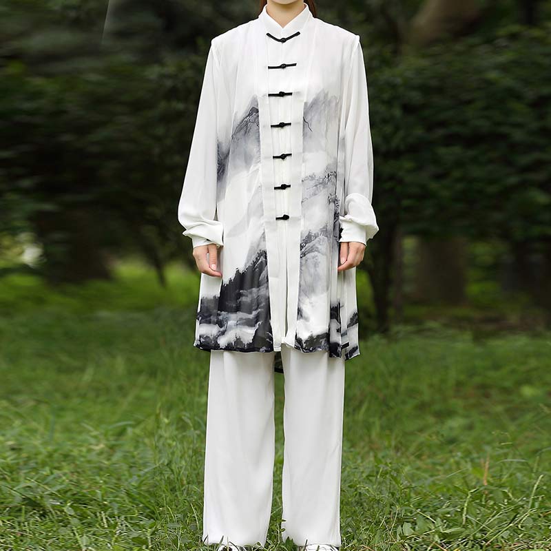 Conjunto de 3 piezas de ropa unisex para práctica de meditación, oración, tai chi, zen y qigong. - image 7