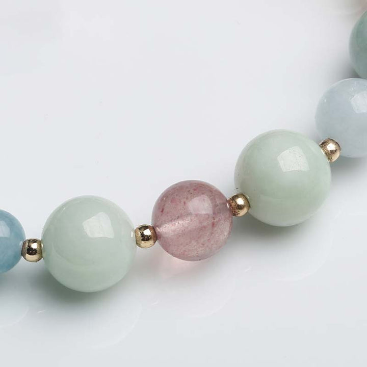 Pulsera de la suerte Pulsera de jade de calabaza