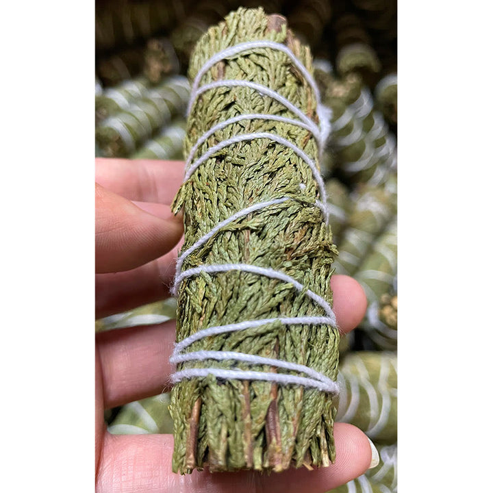 Varitas de incienso de cedro para limpieza del hogar, incienso, meditación y rituales, varitas de cedro
