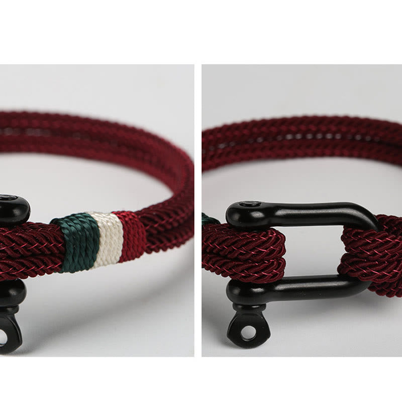 Pulsera con hebilla de acero inoxidable de la suerte de diseño simple con Buddha Stones