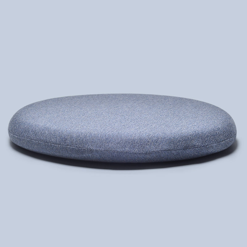 Cojín de asiento de meditación de espuma viscoelástica, almohadilla para silla, decoración del hogar y la sala de estar. - 40*40*4 cm - Azul acero claro - image 9