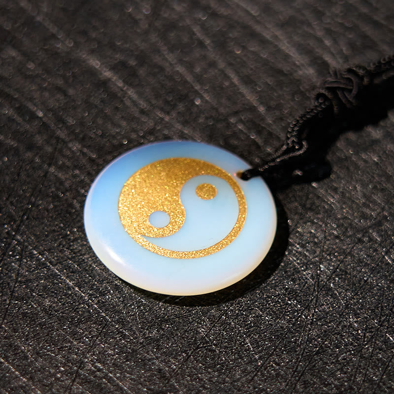 Buddha Stones, varios cristales, amatista, ojo de tigre, Aventurina verde, Yin Yang, collar espiritual, colgante