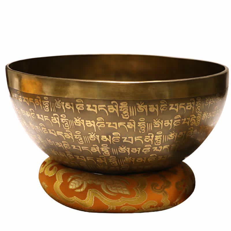 Juego de cuencos tibetanos Sutra hechos a mano para la sanación y la meditación. Energía positiva. - image 10
