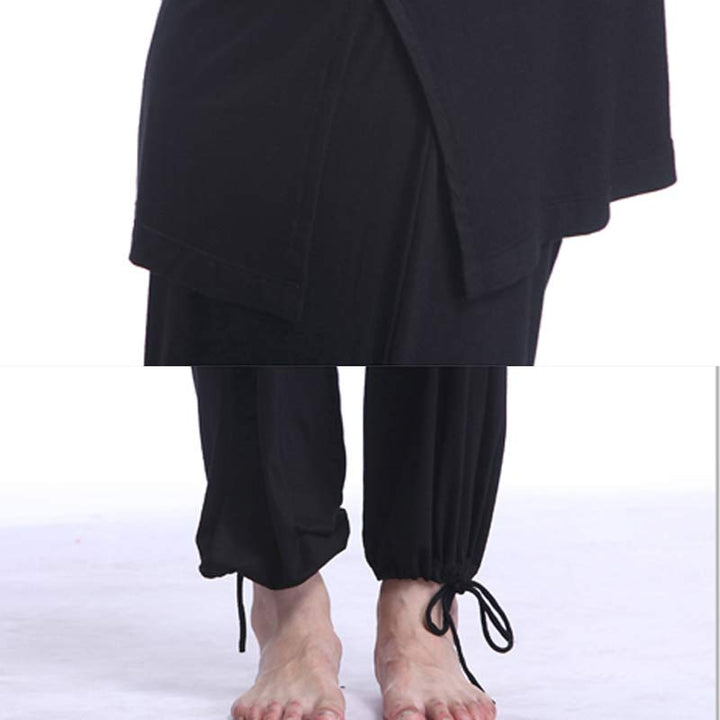 Conjunto de ropa para hombre para práctica de yoga, meditación, oración, tai chi, zen y espiritualidad con Buddha Stones - image 22