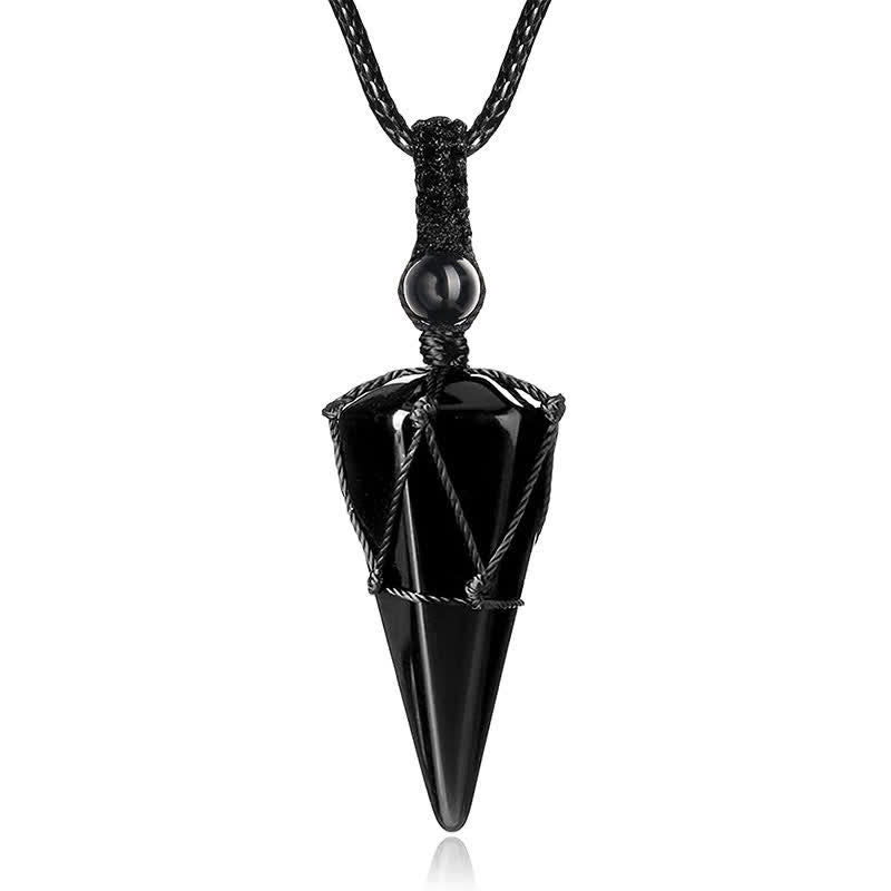 Paquete de obsidiana con Buddha Stones que absorben energías negativas