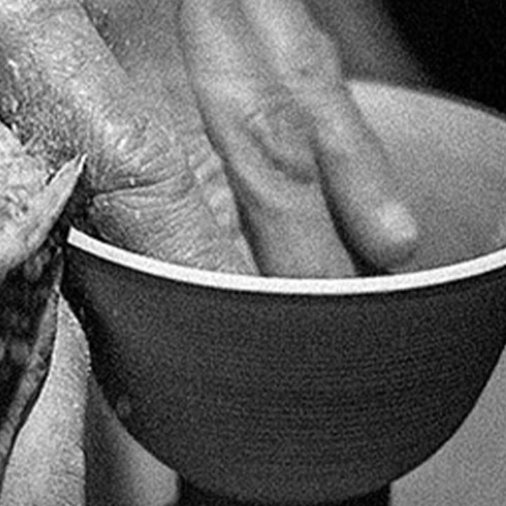 Taza de té de cerámica de flor de loto pintada a mano con Buddha Stones, taza de té de Kung Fu