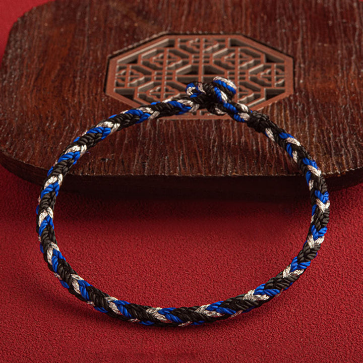 &quot;Que la prosperidad llene tu vida&quot; Pulsera Suerte Multicolor