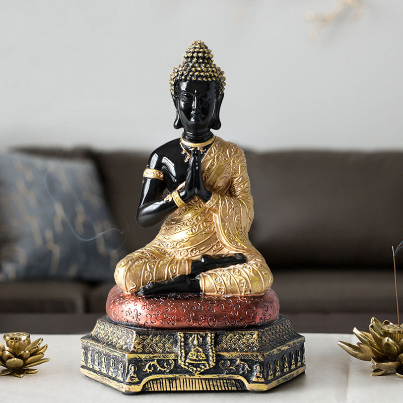 Decoración de estatua de resina de compasión de Buda de Buddha Stones de Buda