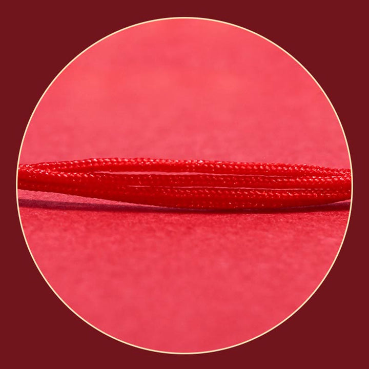 Pulsera trenzada de la suerte con diseño de bambú de plata de ley 925 con Buddha Stones - image 7