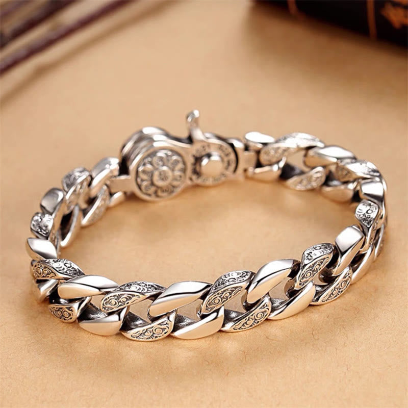 Pulsera de creatividad con Buddha Stones Tíbet Om Mani Padme Hum doble Dorje Vajra - image 1