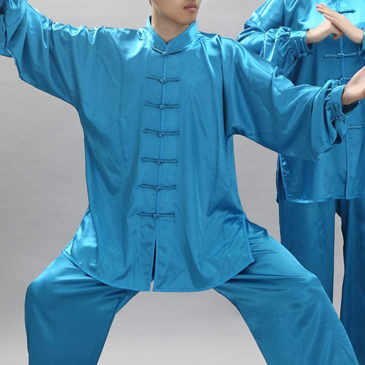 Conjunto de ropa unisex con patrón simple de Buddha Stones para meditación, oración, espiritualidad, tai chi, qigong y práctica - image 24