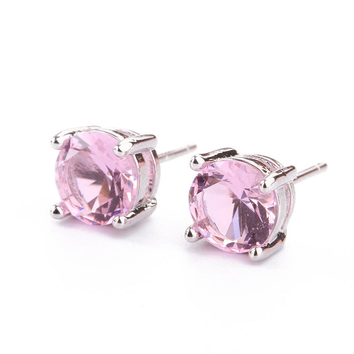 Pendientes de amor de amatista con varias Buddha Stones