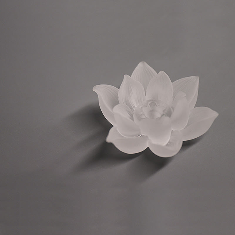 Quemador de incienso Mini Lotus Liuli Crystal Healing Meditation Stick
