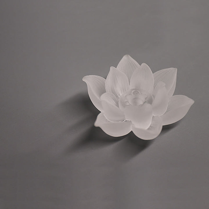 Quemador de incienso Mini Lotus Liuli Crystal Healing Meditation Stick