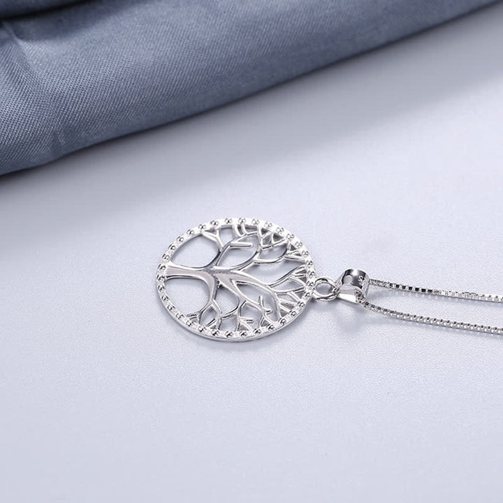 Colgante de collar de creación de plata de ley 925 con Buddha Stones, el árbol de la vida - image 6