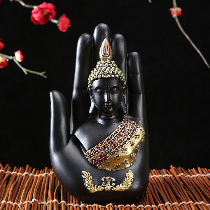 Buddha Stones Buda tibetano Bendición Decoración FengShui