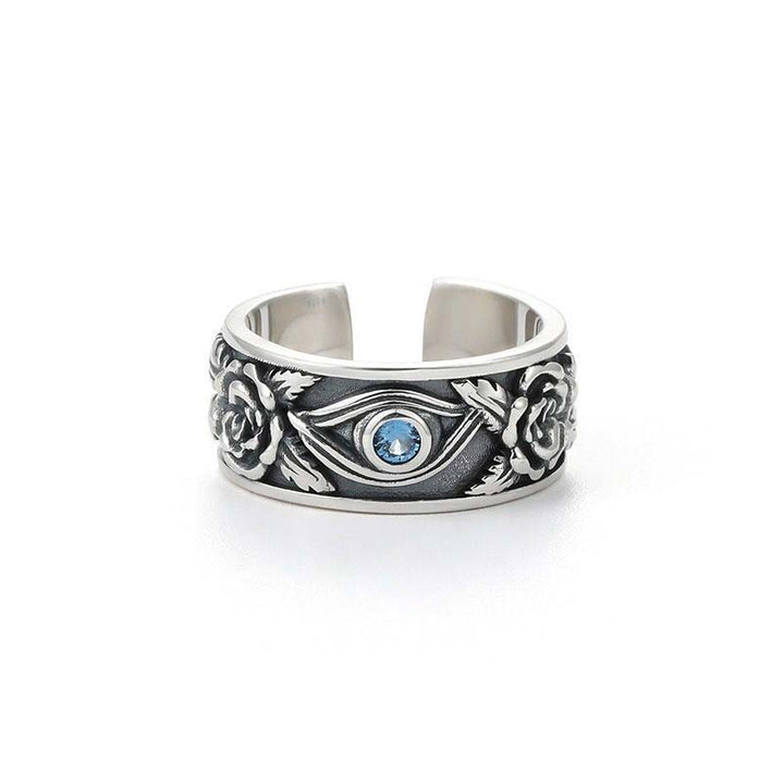 Anillo Ajustable De Protección De Cristal Ojo De Horus De Buddha Stones - image 5