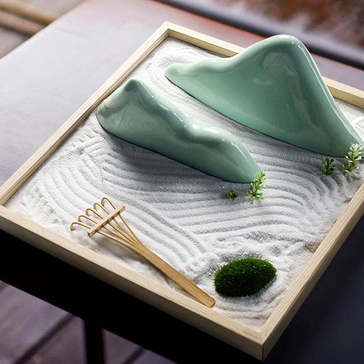 Buddha Stones Rocas Paisaje Meditación Iluminación Zen Jardín Decoración