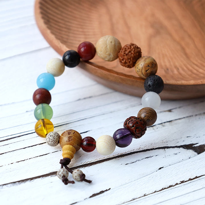Paquete de regalo de paz para meditación tibetana con Buddha Stones - image 3