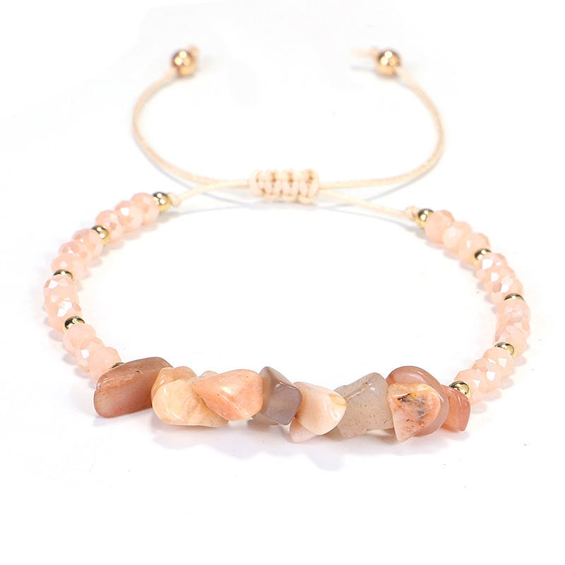 Pulsera de punto Purify con amatista y Buddha Stones
